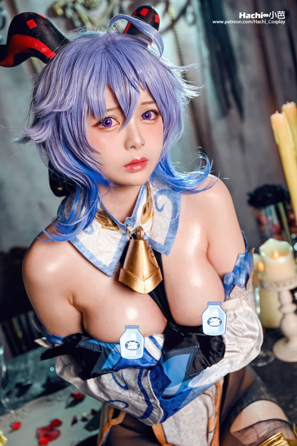 Hachi小芭 - Ganyu(甘雨) [15P-45MB] tg@simisebaisi 【丝足阁】010.webp